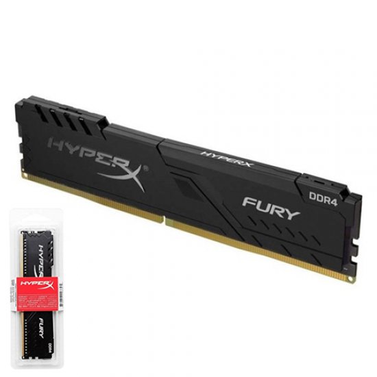 KINGSTON Hyperx Fury 16GB 2666Mhz DDR4 CL16 Pc Ram HX426C16FB3/16