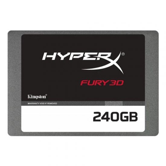 KINGSTON HYPERX FURY 3D 2.5 240GB SSD SATA III 500/500 KC-S44240-6F