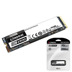 KINGSTON KC2500 250GB SSD M.2 NVMe PCIe 3500/2500 SKC2500M8/250G