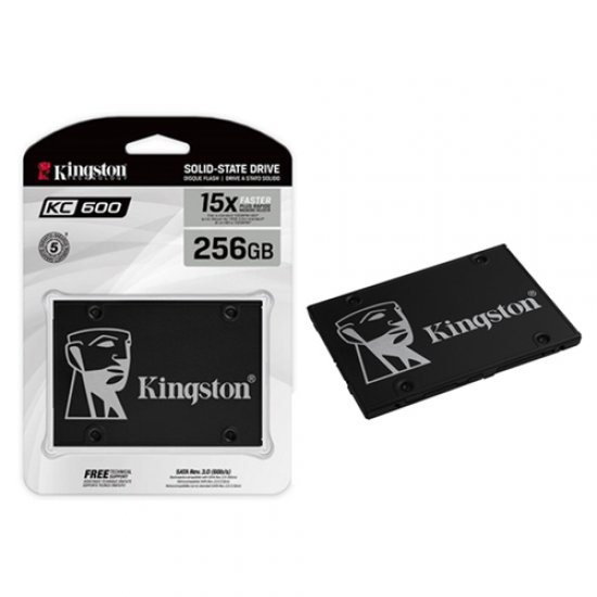 KINGSTON KC600 2.5 256GB SSD SATA3 550/500 SKC600/256G