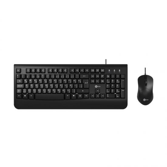 LENOVO LECOO Q Usb Kablolu Siyah Klavye/Mouse Set CM105