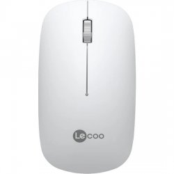 LENOVO LECOO WS214 Kablosuz Optic 1600dpi Beyaz Mouse