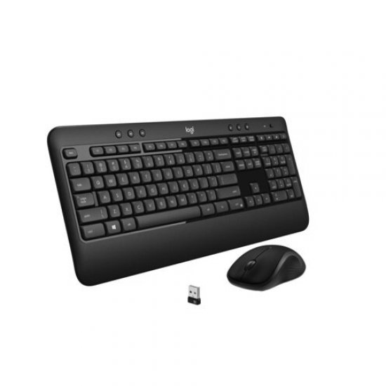 Logitech Advanced Combo Q Usb Siyah Multimedya Klavye/Mouse Set 920-008808