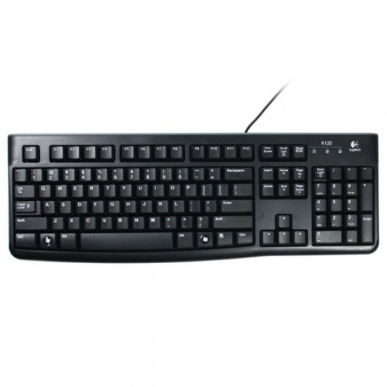 Logitech K120 920-002505 Q Usb Standart Siyah Klavye