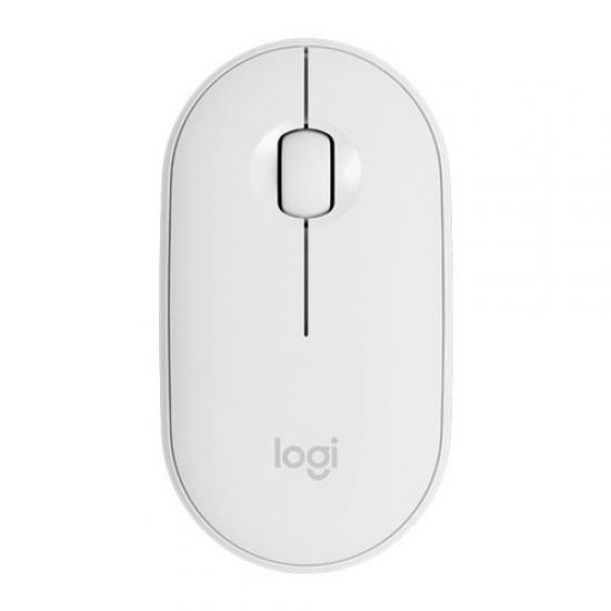 Logitech M350 910-005716 Kablosuz/Bluetooth Optic PEBBLE WHITE Mouse