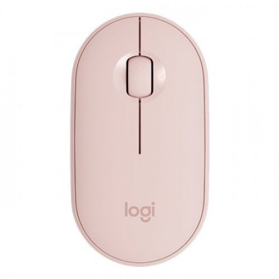 Logitech M350 910-005717 Kablosuz/Bluetooth Optic PEBBLE ROSE Mouse