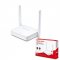 MERCUSYS MW300D 300Mbps 3 Port Kablosuz-Ethernet ADSL2+ N Modem Router