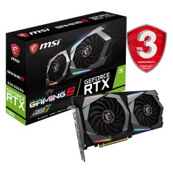 MSI 6GB RTX2060 GDDR6 192 Bit GEFORCE RTX 2060 GAMING Z 6G DX12 PCIE 3.0 x16 (1XHDMI 3XDP)