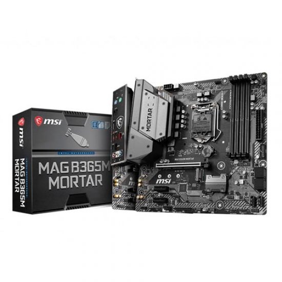 MSI INTEL MAG B365M MORTAR B365 DDR4 2666 HDMI 1151P M.2 USB3.1 COM+LPT