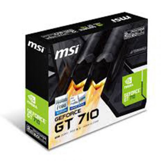 MSI Nvidia 2GB GT710 2GD3H LP DDR3 64 Bit HDMI DVI VGA