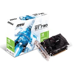 MSI Nvidia 2GB GT730 DDR3 128 Bit N730-2GD3V2 HDMI DVI VGA