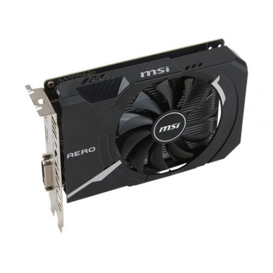 MSI Nvidia 4GB GTX1050 Ti AERO ITX 4G OCV1 GDDR5 128 Bit HDMI DL-DVI-D DP