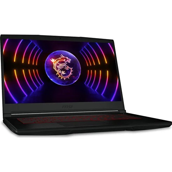 MSI THIN GF63 12VE-082XTR i5 12450H 8GB 512GB SSD 15.6 Full HD 6GB RTX4050 DOS Gaming Dizüstü Bilgisayar