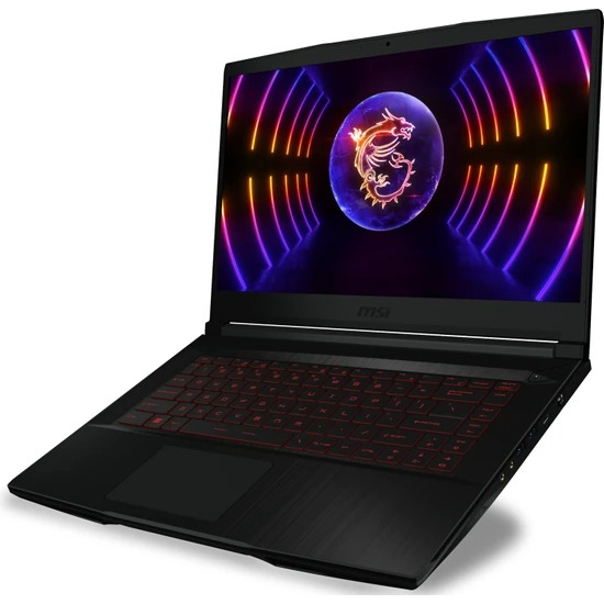 MSI THIN GF63 12VE-082XTR i5 12450H 8GB 512GB SSD 15.6 Full HD 6GB RTX4050 DOS Gaming Dizüstü Bilgisayar