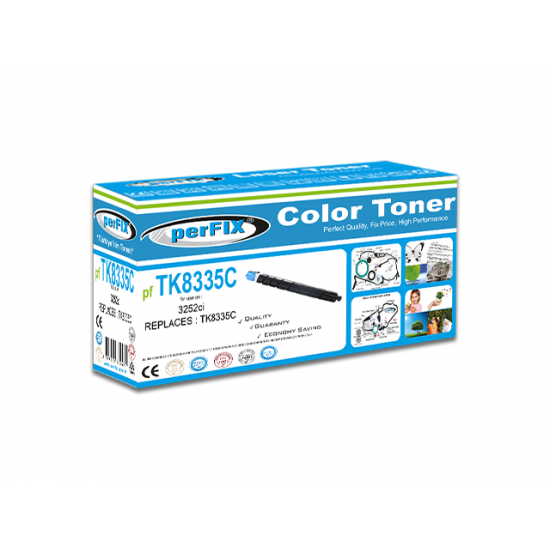 perFIX MİTA TK8335 3252ci MAVİ TONER