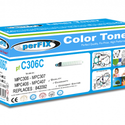 perFIX MPC306-C307-C406 MAVİ   TONER