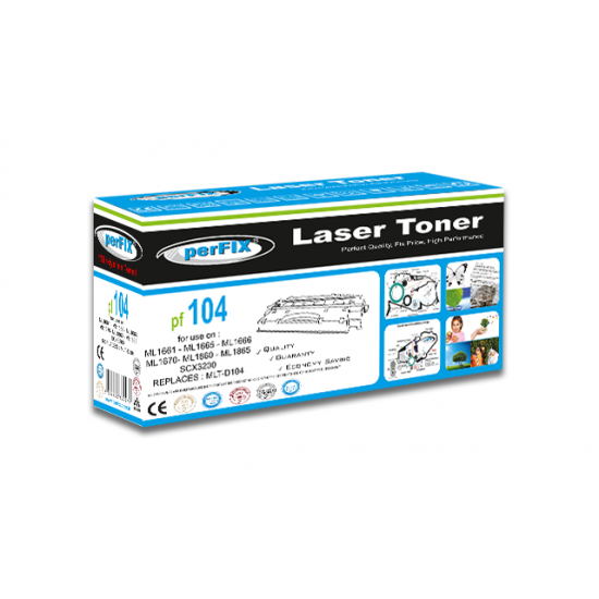 perFIX PF 104-MLTD104-ML1660-ML1675 TONER 2,5K