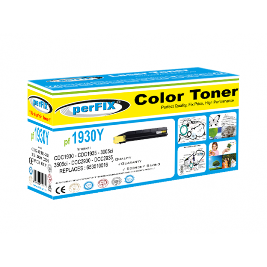 perFIX PF 1930-1935 Triumph Adler 2930-2935-3005Cİ SARI TONER 12K