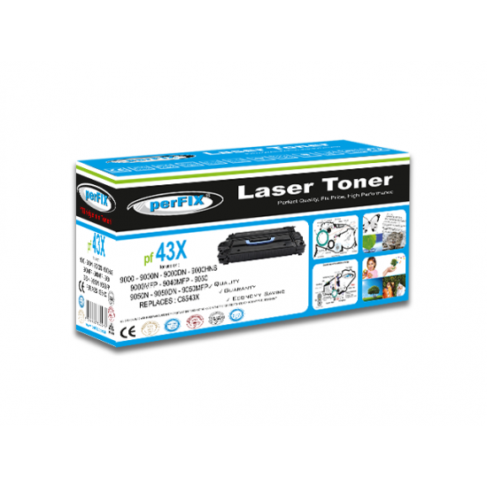 perFIX PF 43X-C8543X-9000-9040 YÜKSEK KAPASİTE TONER 11K