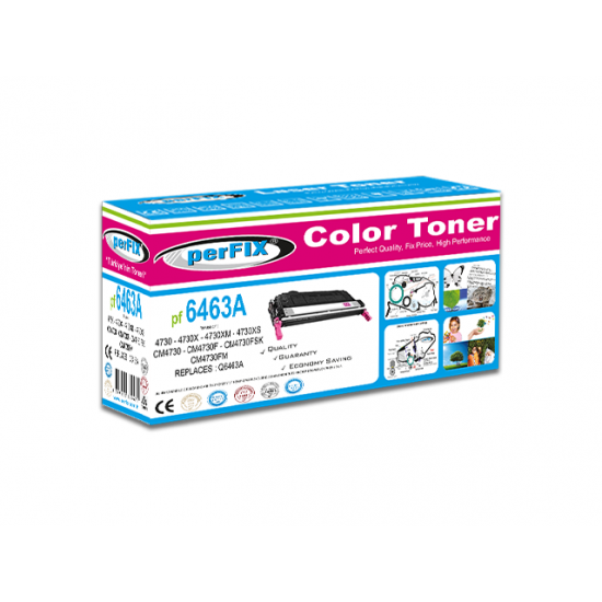 perFIX PF 6463A - 644A KIRMIZI TONER 12K