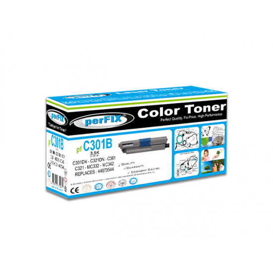 perFIX PF C301 SİYAH C321 MC332-MC342 TONER 1,5K