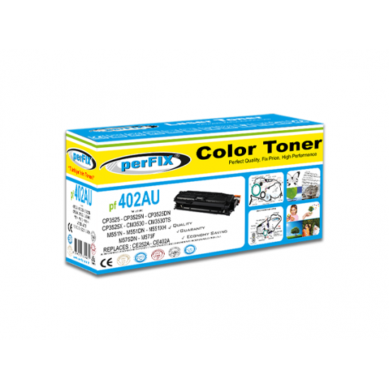 perFIX PF CE402AU-CE252A-SARI UNIVERSAL 507A-504A TONER 6K