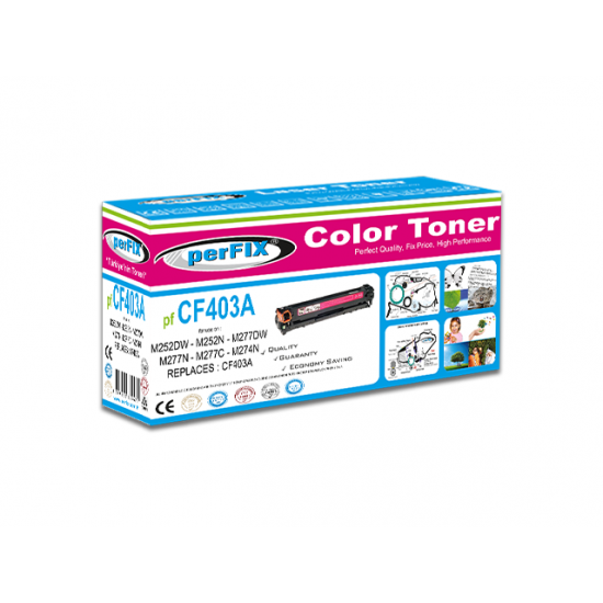 perFIX PF CF403A KIRMIZI 201A TONER 1,4K