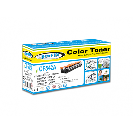 perFIX PF CF542A SARI 203A TONER 1,3K