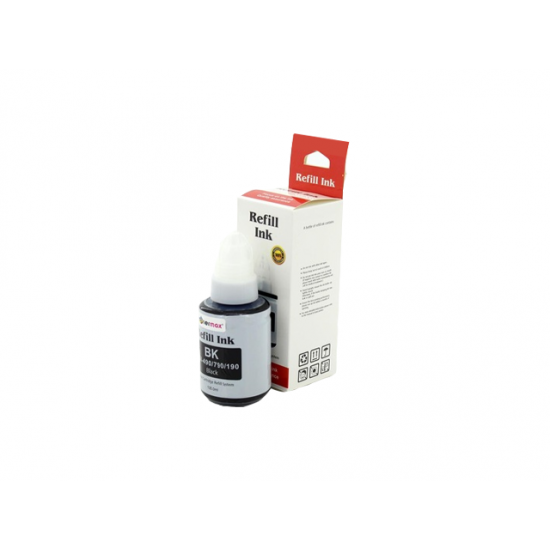 perFIX  PF CGI-490B - SİYAH PİGMENT ŞİŞELİ 790 - 190 - MÜREKKEP 135ml