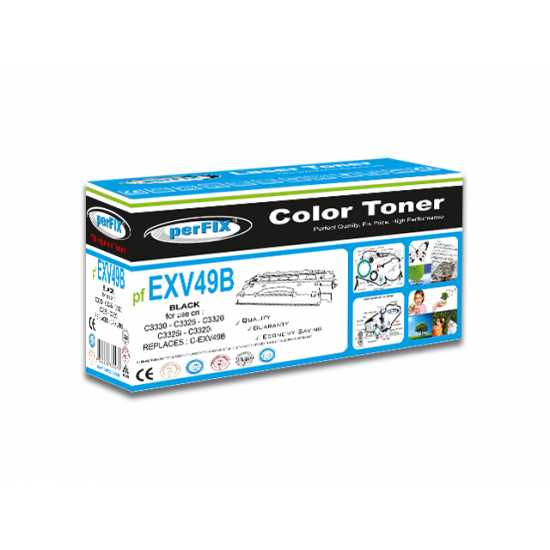 perFIX PF EXV-49 SİYAH TONER