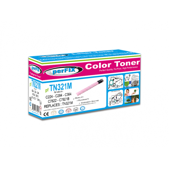 perFIX PF KIRMIZI TN321-C224-C284-C364-KIRMIZI TONER 25K