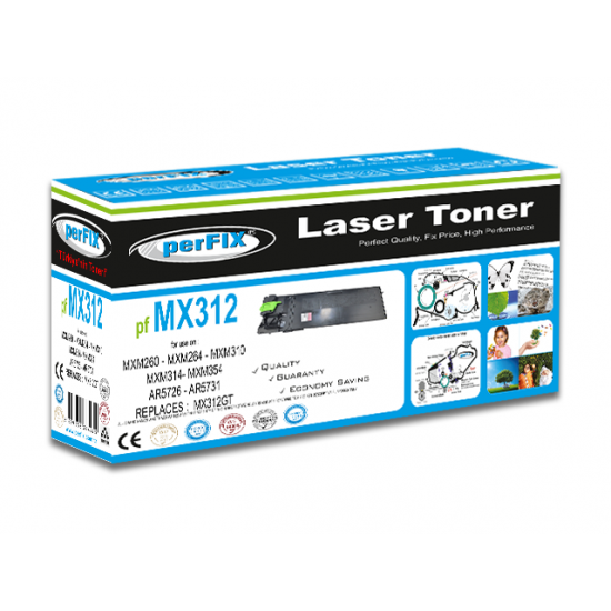 perFIX PF MX312GT-MXM260-MXM264-AR5726-AR5731 TONER