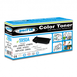 perFIX PF Q5950A 4700-643A SİYAH TONER 11K