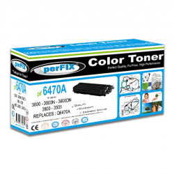 perFIX PF Q6470A 3600-3800-3505-501A SİYAH TONER 6K