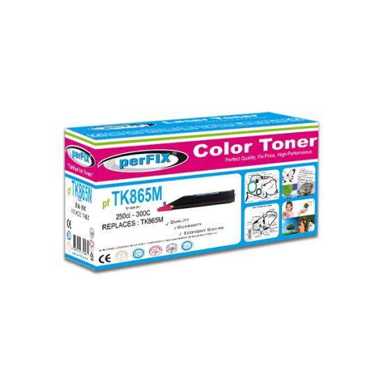 perFIX PF TK865 KIRMIZI TONER 14K