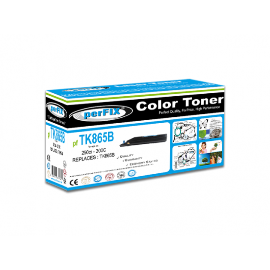 perFIX PF TK865 SİYAH TONER 21K