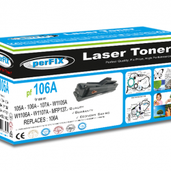 perFIX PF W1106A-CHİPSİZ 106A TONER 1K