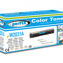 perFIX PF W2031A - CRG055 MAVİ CHİPSİZ 415A TONER 2,1K