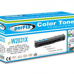 perFIX PF W2031X - CRG055HH MAVİ CHİPLİ 415X TONER 6K