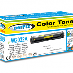 perFIX PF W2032A - CRG055 SARI CHİPSİZ 415A TONER 2,1K