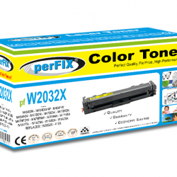 perFIX PF W2032X - CRG055HH SARI CHİPLİ 415X TONER 6K