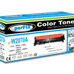 perFIX PF W2070A SİYAH CHİPSİZ 117A TONER 1K