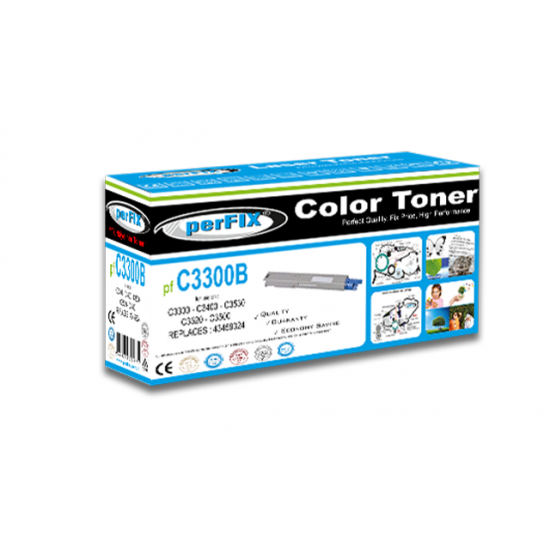 perFIX PFC3300 SİYAH C3400-C3450-C3600 TONER 2,5K