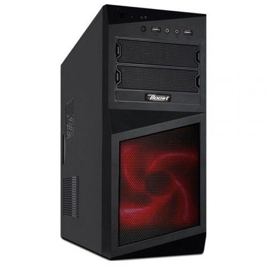 Power Boost VK-1630 500W Mesh Panel Full Siyah Usb 3.0 Atx Kasa