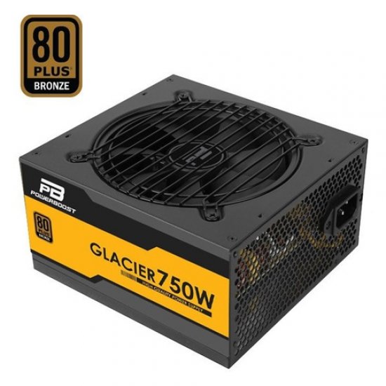 POWERBOOST GLACıER BST-ATX750B 750W 80+ Bronze Atx Power Supply Kutulu