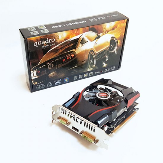 Quadro AMD 4GB R7 240 4GD5 DDR5 128 Bit HDMI DVI 16X (PCIe 3.0)