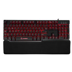 RAMPAGE KB-R88 Q Usb Mekanik Hisli Siyah Bilek Padli Gaming Klavye