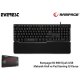 RAMPAGE KB-R88 Q Usb Mekanik Hisli Siyah Bilek Padli Gaming Klavye