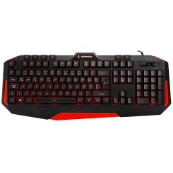 RAMPAGE KB-RX7 ALPOR Usb/Q Kırmızı 3 Renk Aydınlatmalı Gaming Klavye