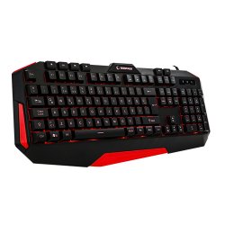 RAMPAGE KB-RX7 ALPOR Usb/Q Kırmızı 3 Renk Aydınlatmalı Gaming Klavye